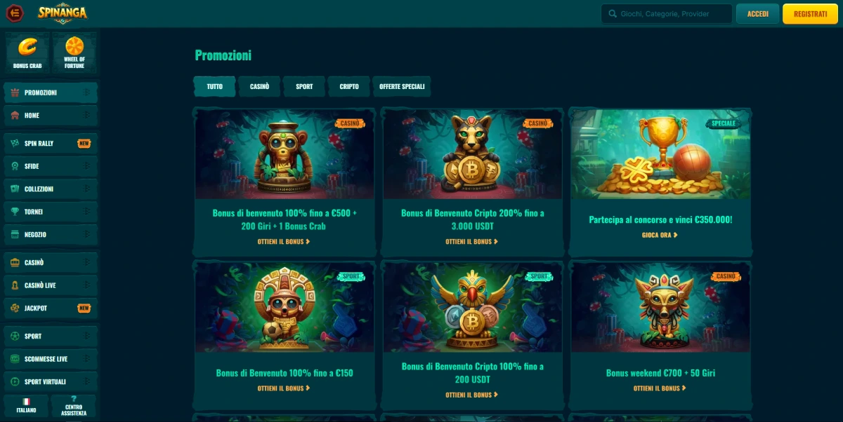 Spinanga Bonus Spinanga Bonus